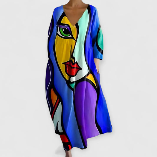 Lynor™ | Premium Elegant V-Neck Dress