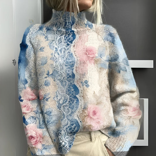 Lynor™ | Warm knit turtleneck sweater