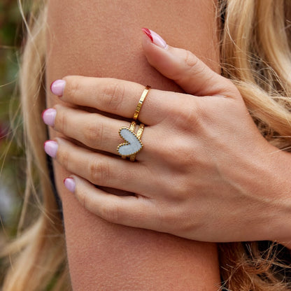 Lynor™ | Pure Heart Gold Ring
