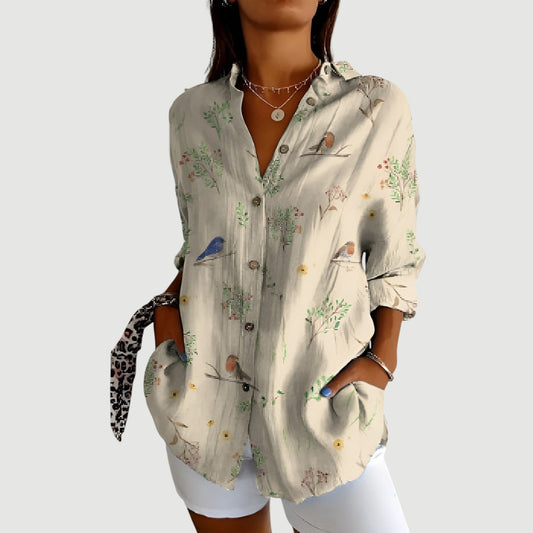 Lynor™ | Colorful Design Blouse Ronja