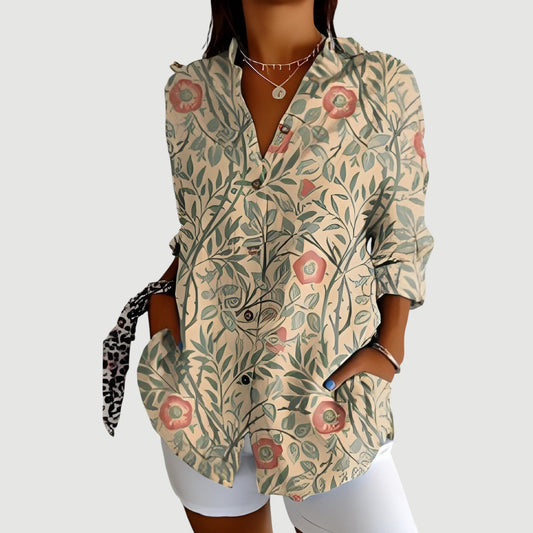 Lynor™ | Colorful Design Blouse Nora