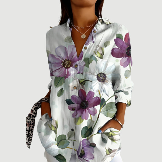 Lynor™ | Colorful Design Blouse Silje