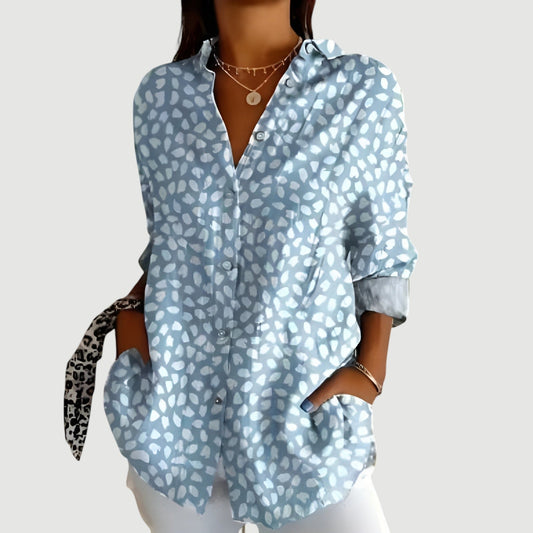 Lynor™ | Colorful Design Blouse Svala