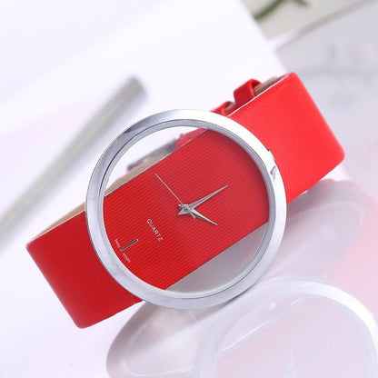 Lynor™ | Elegant Transparent Dial Quartz Watch