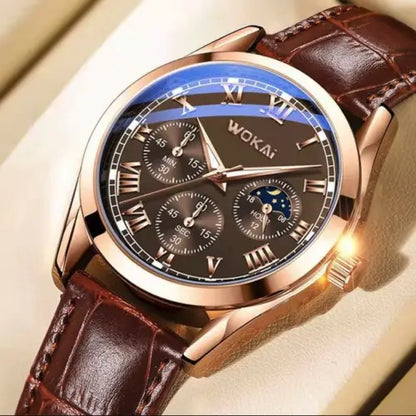 Lynor™ | Rose Gold Casual Quartz Watch
