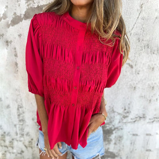 Lynor™ | Elegant Ibiza-Style Blouse for Effortless Summer Days