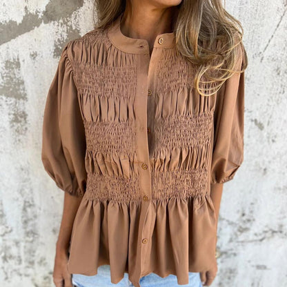Lynor™ | Elegant Ibiza-Style Blouse for Effortless Summer Days