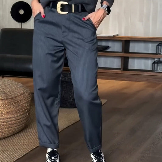 Lynor™ | Striped Suit Pants