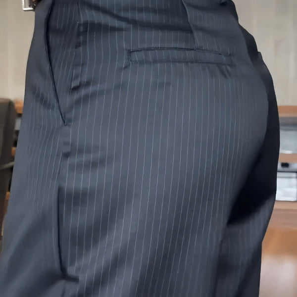 Lynor™ | Striped Suit Pants