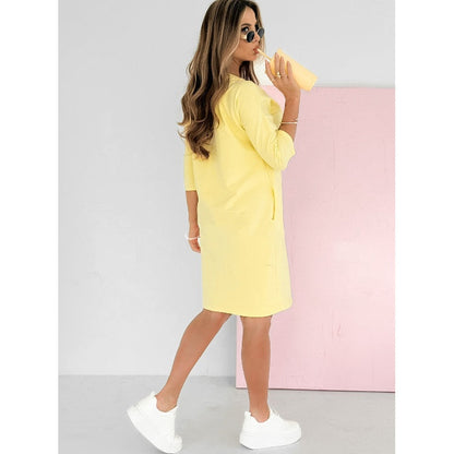 Lynor™ | 3/4 Sleeve Dress with Pockets