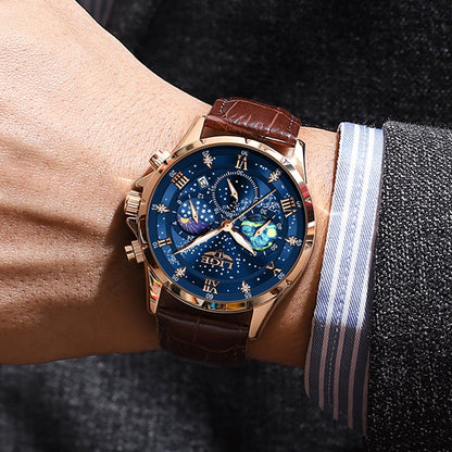 Lynor™ | Elegant Moon Phase Watch