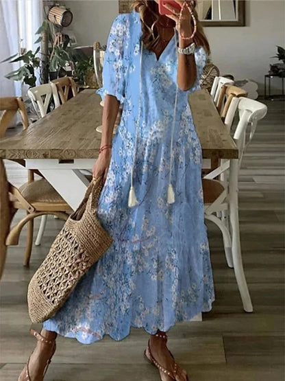 Lynor™ | Elegant Maxi Dress