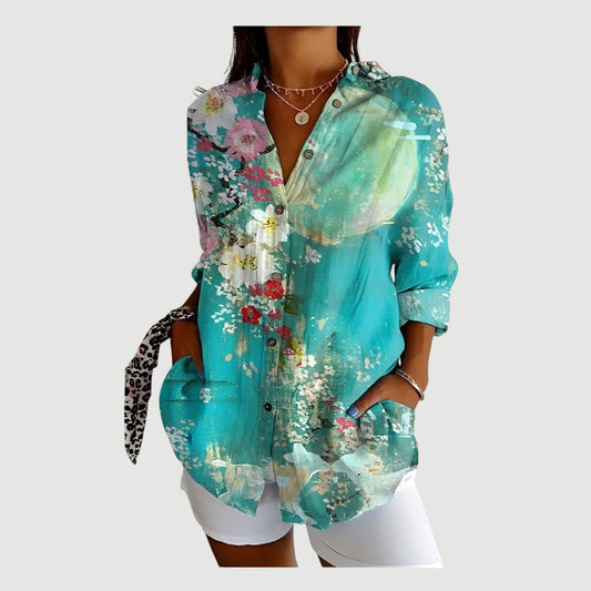 Lynor™ | Colorful Design Blouse Ella