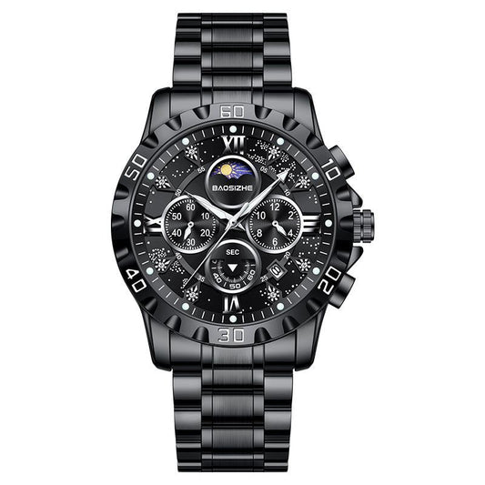 Lynor™ | Luxury Chronograph Watch with Metal Strap