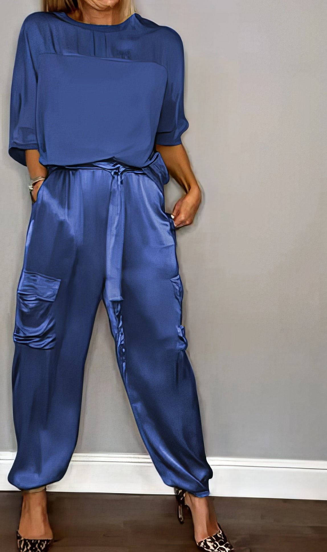 Lynor™ | Elegant Satin Two-piece Set