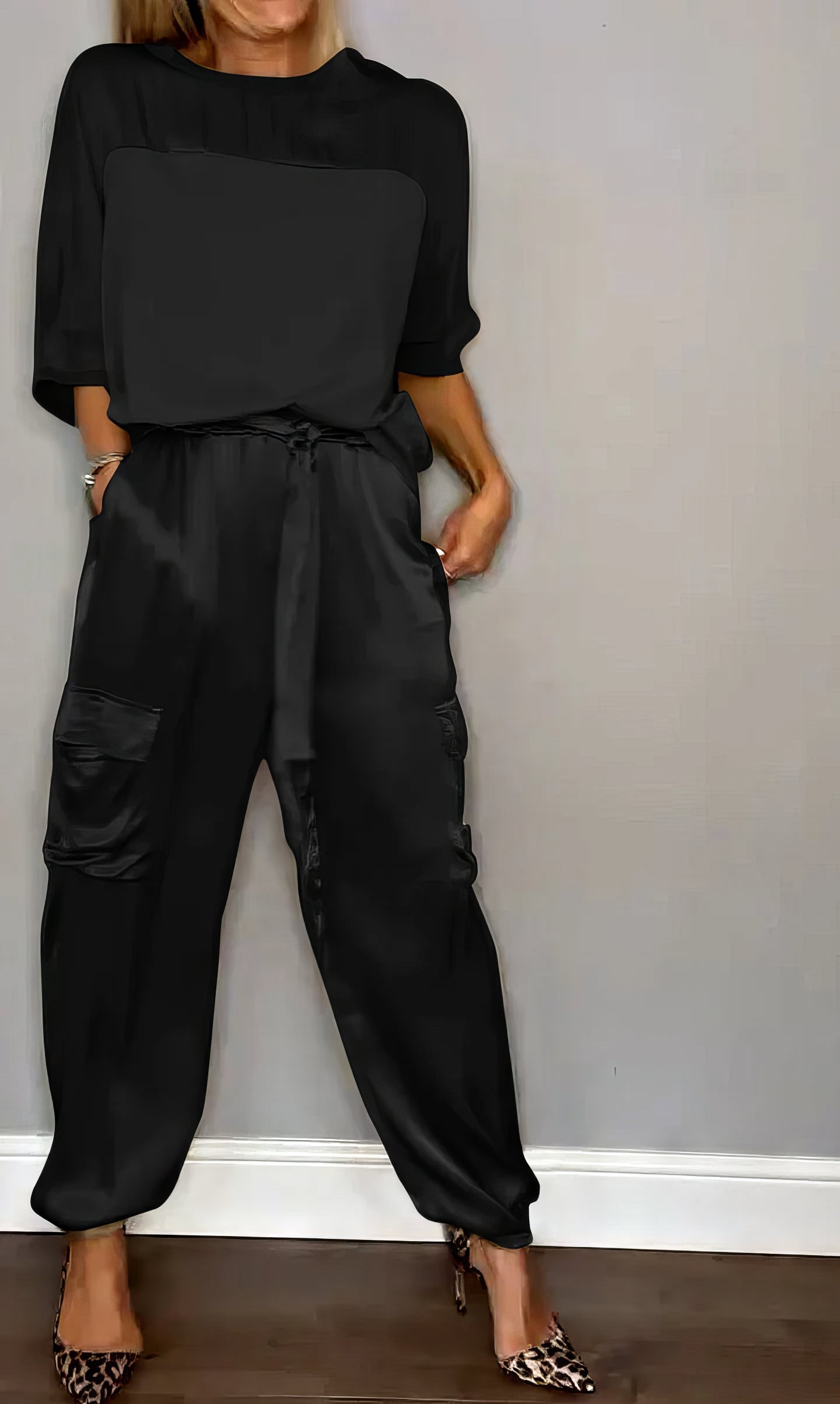 Lynor™ | Elegant Satin Two-piece Set